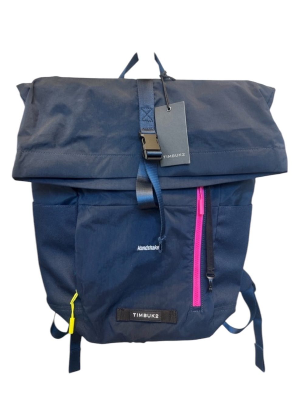 Timbuk2 Dark Blue Backpack with Pink Accent